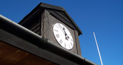 And the clock erected in his name